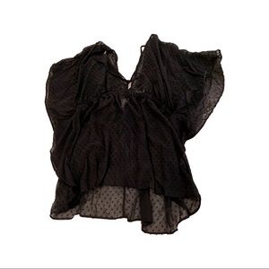 Dress mini for beach black